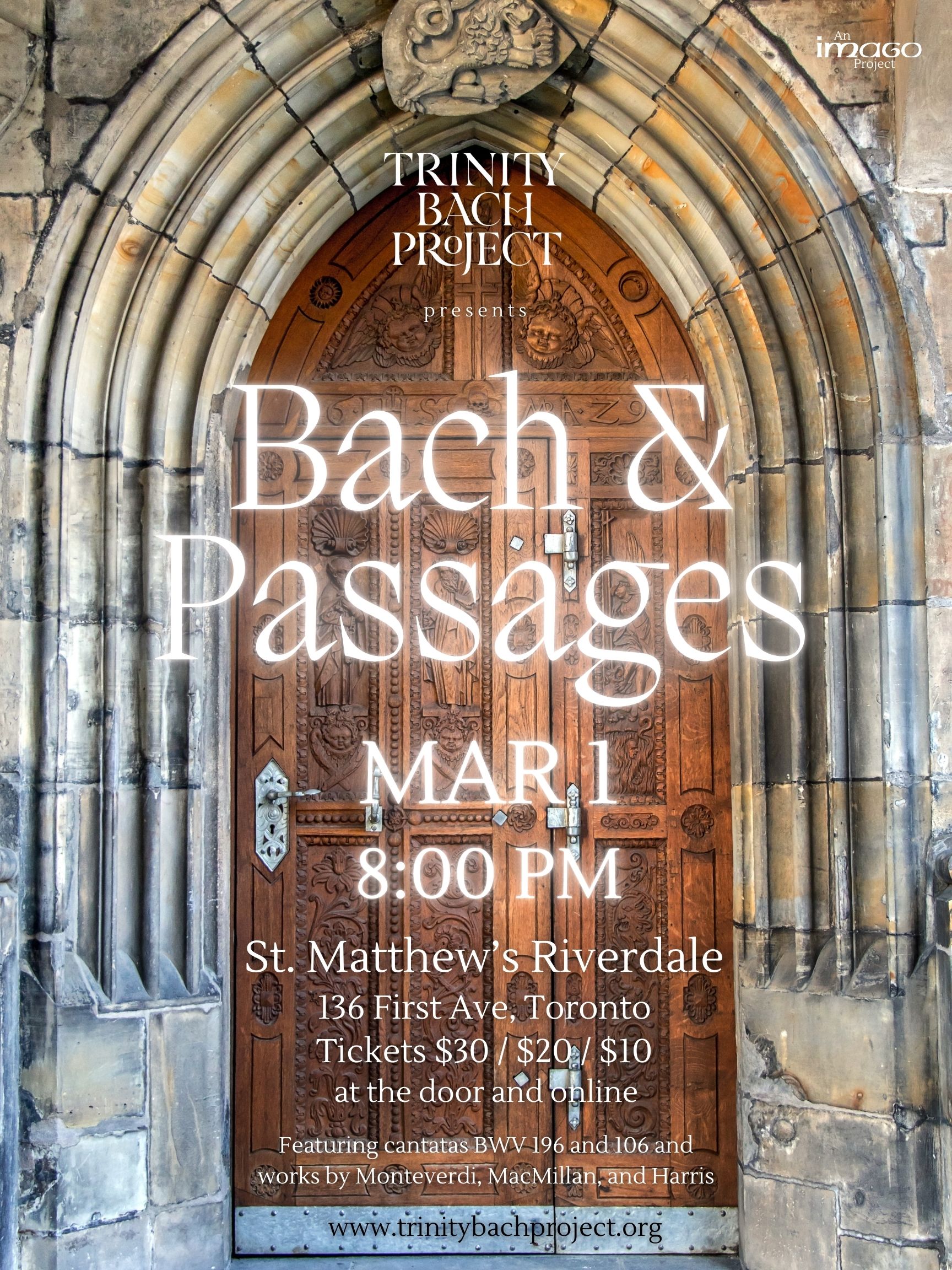 Bach and Passages poster