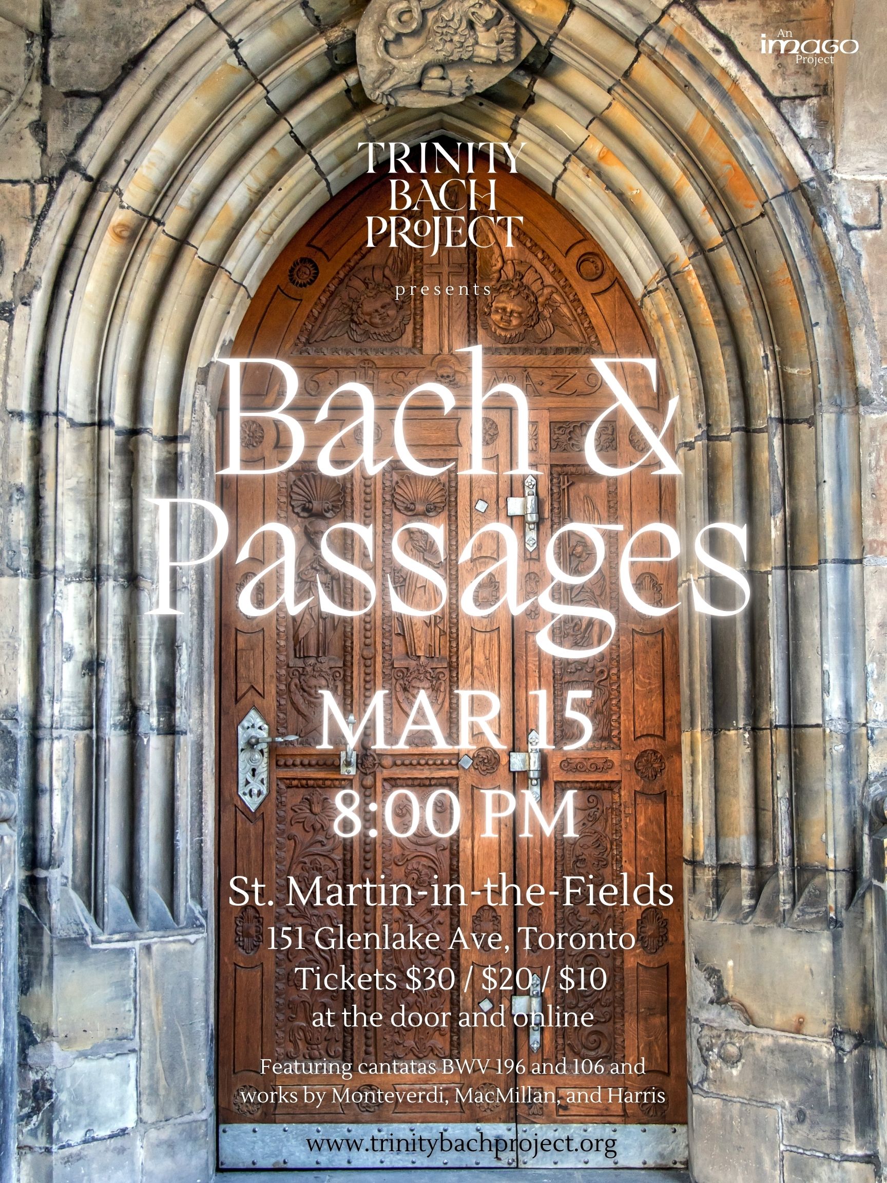 Bach and Passages poster